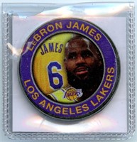 LeBron James L.A. Lakers Highland Mint NBA