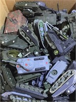 Large Lot of Toy Military Plastic Vehicles. As
