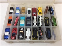 Carry Case of Assorted Hot-Wheels & More