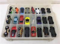 Carry Case of Assorted Matchbox Cars