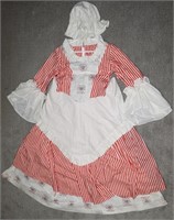 Vtg 4pc Bicentennial Betsy Ross Style Outfit