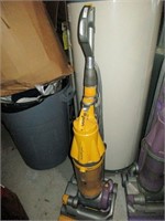 yellow Dyson vacuum
