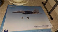 12 Air Force Posters (Nice condition)