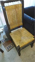 Woven Back & Seat Chair