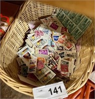 STAMPS IN BASKET