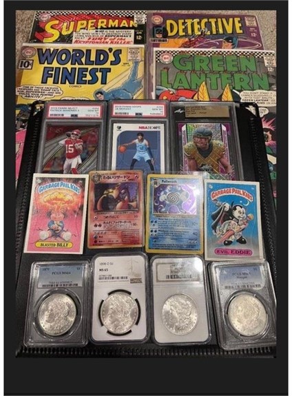 Collectibles Auction - Coins, Comics, Pokemon, Sport Cards 4