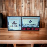 Toronto Maple Leafs Molson Countdown Clock