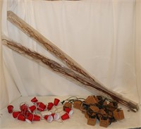 * Cabin Décor & Lighted Branches, work &