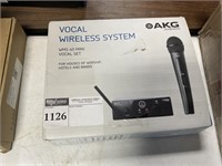 AKG HARMAN-VOCAL WIRELESS SYSTEM IN BOX…CONDITION