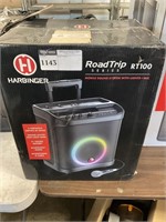 HARBINGER MOBILE SOUND SYSTEM WITH LIGHTS AND MIC