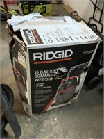 RIGID  16 gal 2 stage commercial wet/dry vac