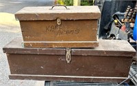 Two Old Tool Chests