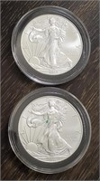 2011 & 2015 Silver Eagles