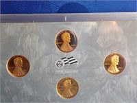 2009 US Mint Set Proof with 4 $1.00 Pres. Proof,