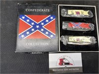 Confederate collection pocket knives