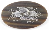 Vintage Flower Brooch by Apodruk - Rare