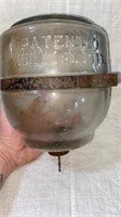 Antique Glass Kerosene Stove Jug Bottle Patented
