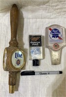 Beer Tap Handles Miller Lite, Miller Genuine