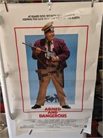 "Armed and Dangerous" Movie Poster  1986