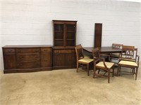 9Pc. Mahogany Dining Room Suite