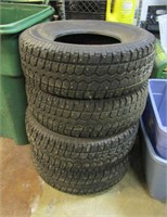 4 Studded Winter Tires 265/75/16 Mastercraft