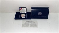 1992 White House Coin Proof Silver Dollar w/ Cert.