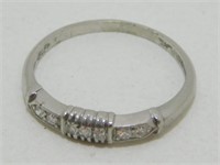 Antique Platinum Diamond Ring - Art Deco Period,