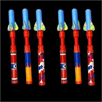 Foam Rocket Launchers - NEW 6 Piece Set