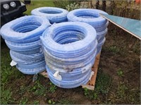 About 28 rolls 5/8" hose