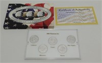 2005 Platinum Edition State Quarter Collection -