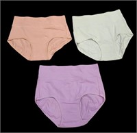 3 x NEW 3-Packs of High Waist Women's Panties