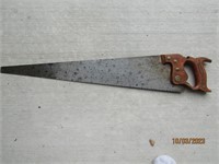Handsaw Vintage Blade 26" C.M. Bishop & Co. Ohio