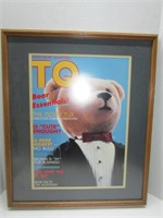 Vintage The Teddy Tux Magazine in Wood Picture