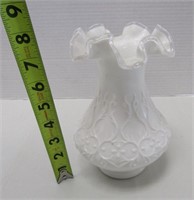 Fenton Ruffled Vase