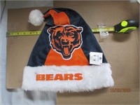 Football Chicago Bears Christmas Hat With NFL Tag