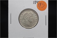 1897 Barber Silver Quarter *Amazing Coin