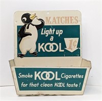 Embossed Kool Matches Store Display