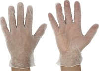10 PK Disposable Vinyl Gloves