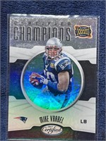 MIKE VRABEL CERTIFIED CHAMPIONS CARD