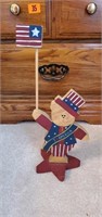 Hand crafted patriotic bear
