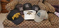 Baseball caps, Iowa Hawkeyes, Pioneer, Per Mar