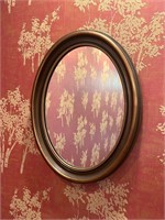 Vintage Small oval mirror