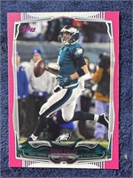 NICK FOLES 2014 TOPPS PINK PARALLEL CARD /499