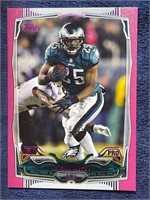 LESEAN MCCOY 2014 TOPPS PINK PARALLEL CARD /499