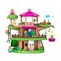 Li'l Woodzeez Toy Treehouse with Elevator 22pc