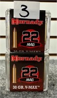 (100) Rounds of Hornady .22 Mag.