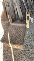 Tractor step and contents