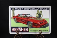 2012 Hershey Limited Edition of 300 Metal Car Sign