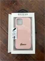 Guess Iphone 12 Phone Case- Pink