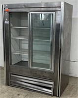 Leader Double Sliding Glass Door Refrigerator